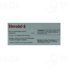 Sterodef 6 MG Tablet 10