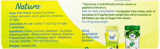Sugar Free Natura Pellets 100