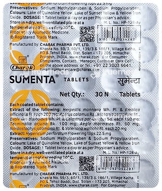 Sumenta Tablet 30