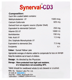 Synerval Cd3 Tablet 10