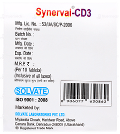 Synerval Cd3 Tablet 10