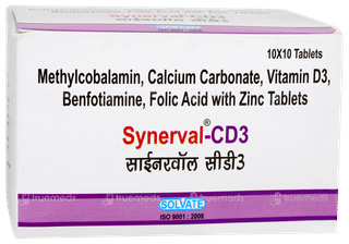 Synerval Cd3 Tablet 10