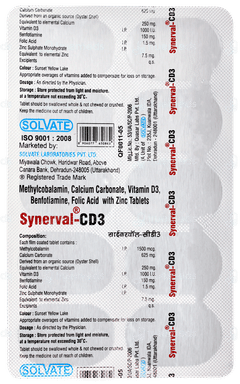 Synerval Cd3 Tablet 10
