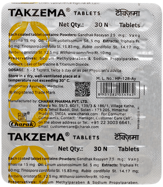 Takzema Tablet 30