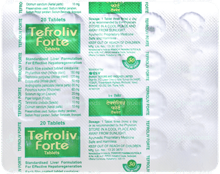 Tefroliv Forte Tablet 20