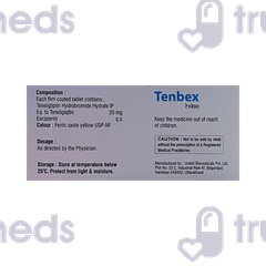 Tenbex 20 MG Tablet 10