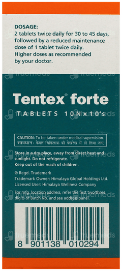 Himalaya Tentex Forte Tablet 10