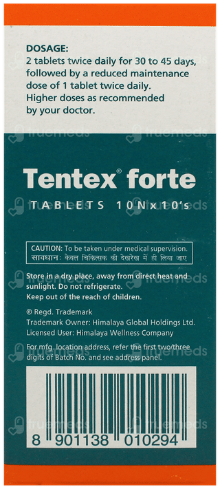 Himalaya Tentex Forte Tablet 10