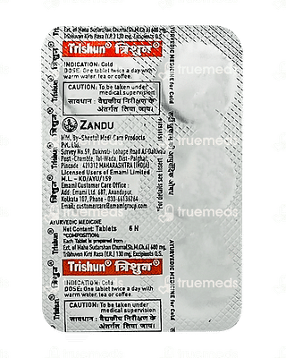 Zandu Trishun Tablet 6