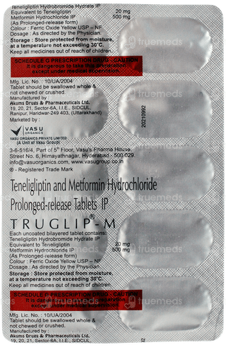Truglip M Tablet 10