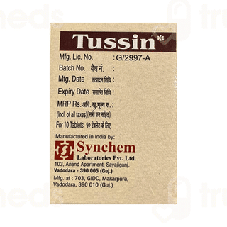 Tussin Tablet 10