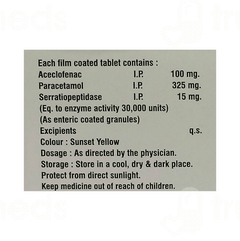 Veximol Sp Tablet 10