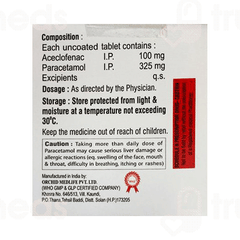 Xerofast 50/325Mg Tablet 10