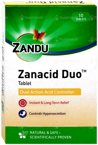 Zandu Zanacid Duo Tablet 10