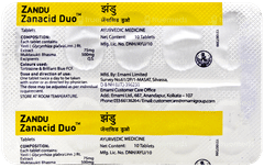 Zandu Zanacid Duo Tablet 10