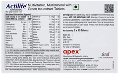 Actilife Tablet 15