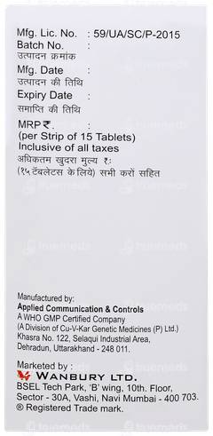 Adtrol Plus Tablet 15 Adtrol Plus Tablet 15