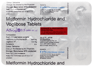 Advog M 0.3+ Tablet 10