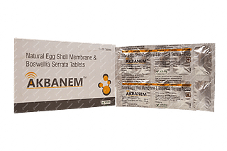 Akbanem 300/500 MG Tablet 10