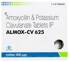 Almox Cv 625 Tablet 6 Almox Cv 625 Tablet 6