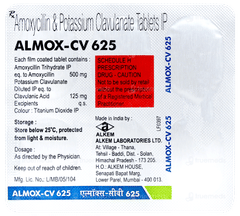 Almox Cv 625 Tablet 6 Almox Cv 625 Tablet 6