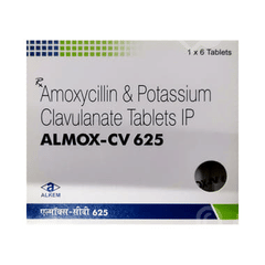 Almox Cv 625 Tablet 6 Almox Cv 625 Tablet 6