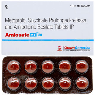 Amlosafe Mt 50 Tablet 10