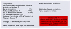 Amlosafe Mt 50 Tablet 10