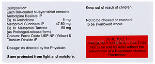 Amlosafe Mt 50 Tablet 10