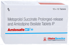 Amlosafe Mt 50 Tablet 10