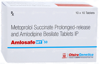 Amlosafe Mt 50 Tablet 10