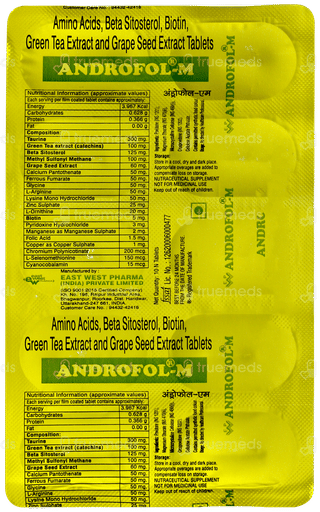 Androfol M Tablet 10