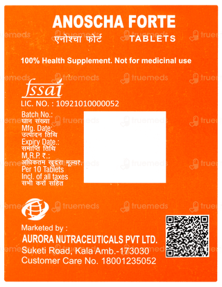 Anoscha Forte Tablet 10