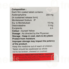 Asthagrip Dm Tablet 10 Asthagrip Dm Tablet 10