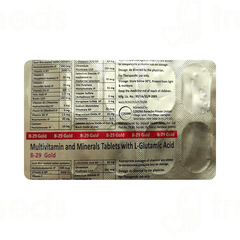 B 29 Gold Tablet 10