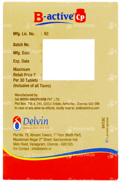 B Active Cp Tablet 30