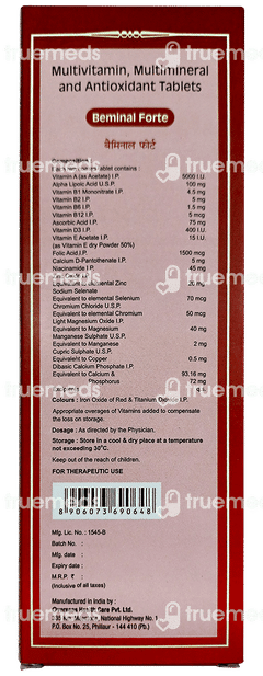 Beminal Forte Tablet 10
