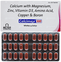 Calcimax 500 Tablet 30