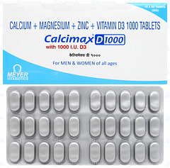 Calcimax D 1000 Tablet 30