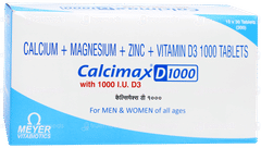 Calcimax D 1000 Tablet 30