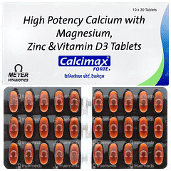 Calcimax Forte+ Tablet 30 Calcimax Forte+ Tablet 30