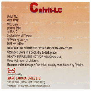 Calvit Lc Tablet 10