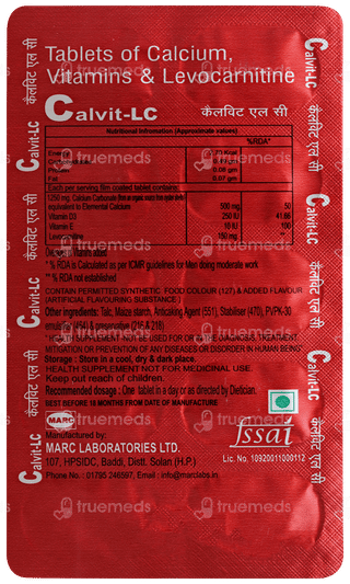 Calvit Lc Tablet 10