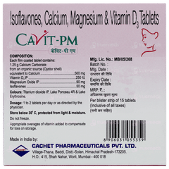 Cavit Pm Tablet 15
