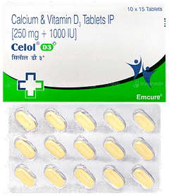 Celol D3+ Tablet 15 Celol D3+ Tablet 15