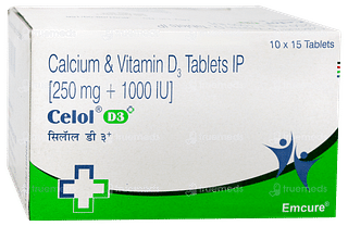 Celol D3+ Tablet 15