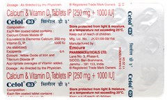 Celol D3+ Tablet 15