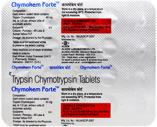 Chymokem Forte Tablet 20