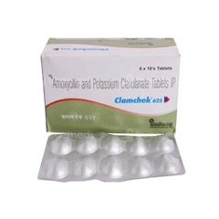 Clamchek 625 Mg Tablet 10