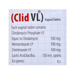 Clid Vl Vaginal Tablet 6